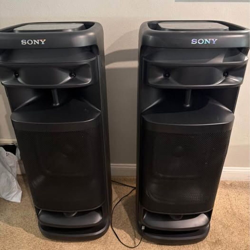 Sony High-Power Party Speakers-SERIOUS INQUIRY ONLY